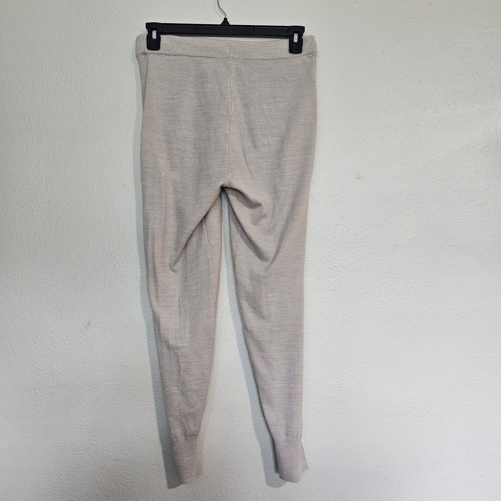 Calvin Klein Jeans Womens Small Beige Knit Jogger Pants Drawstring Sweater... - Picture 8 of 8